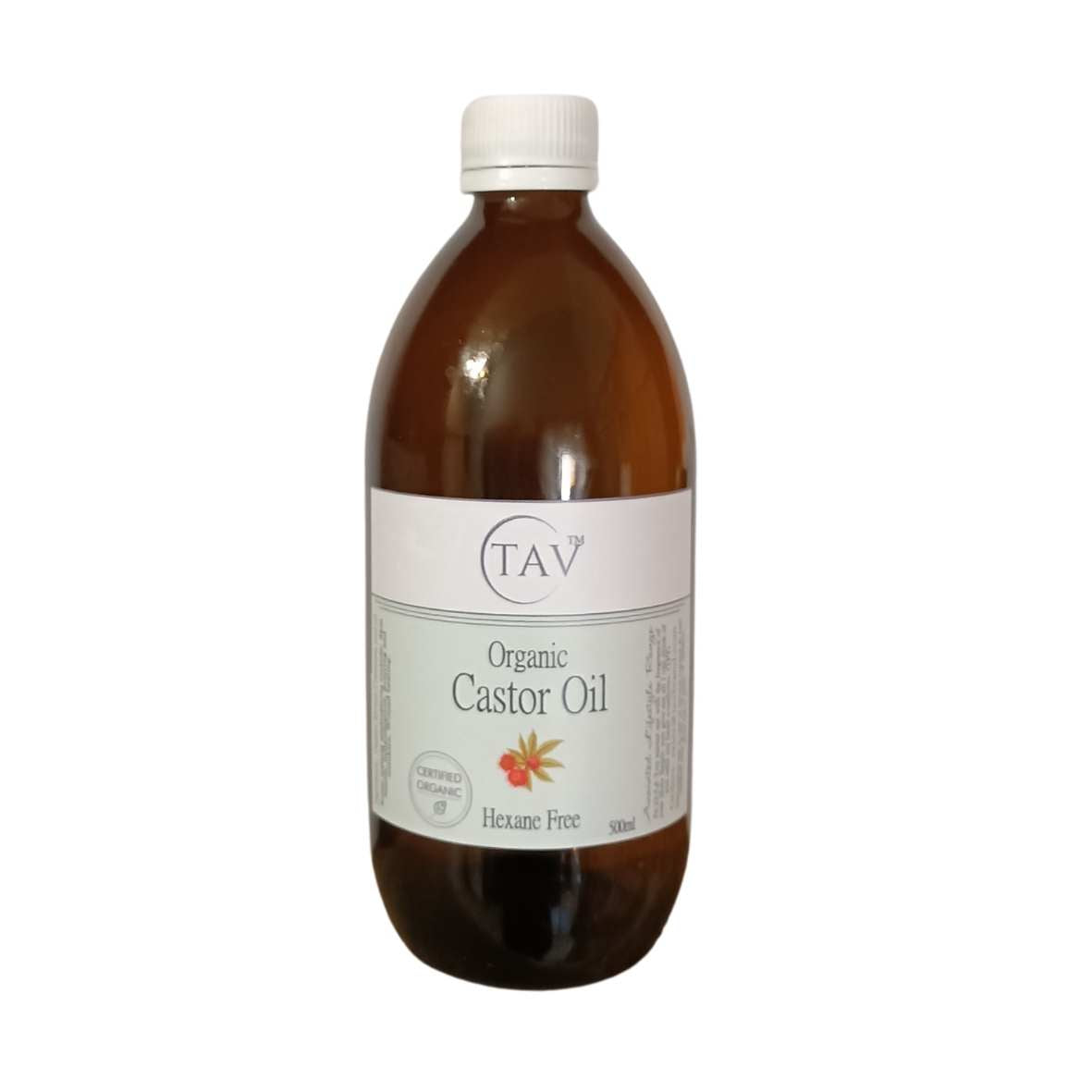 Castor Oil - Organic, Hexane Free, Cold Pressed