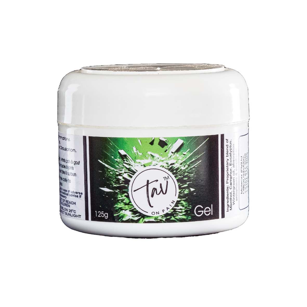 TAV on Pain Anti-inflammatory Gel