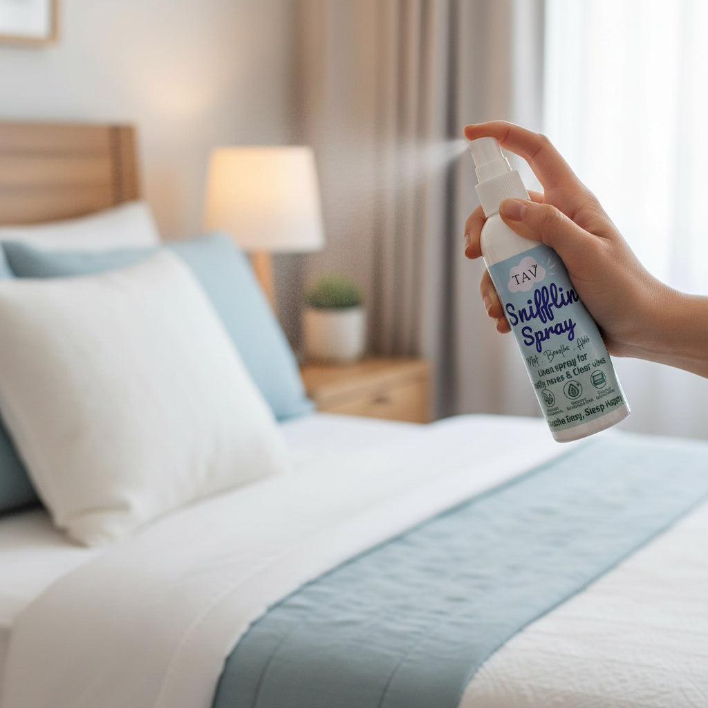 TAV Snifflin Snore/Sinus linen spray