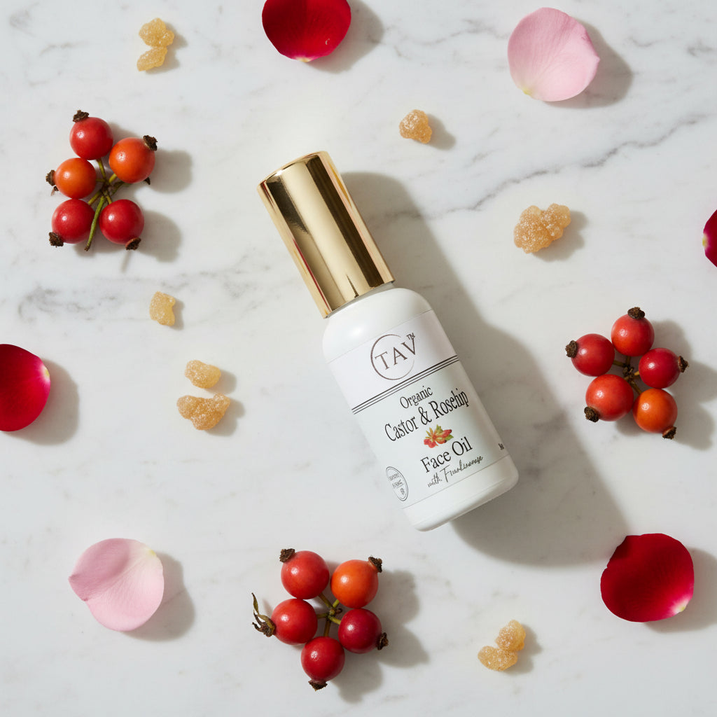 TAV Organic Rosehip & Castor Face oil - 30ml