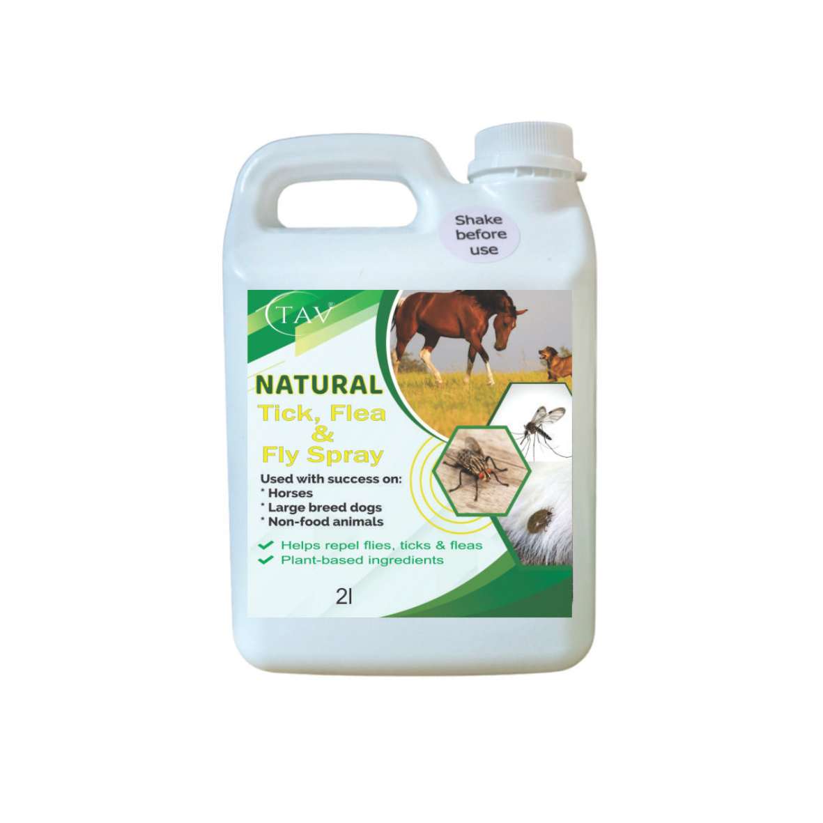Large Animal Tick, Flea and Fly spray