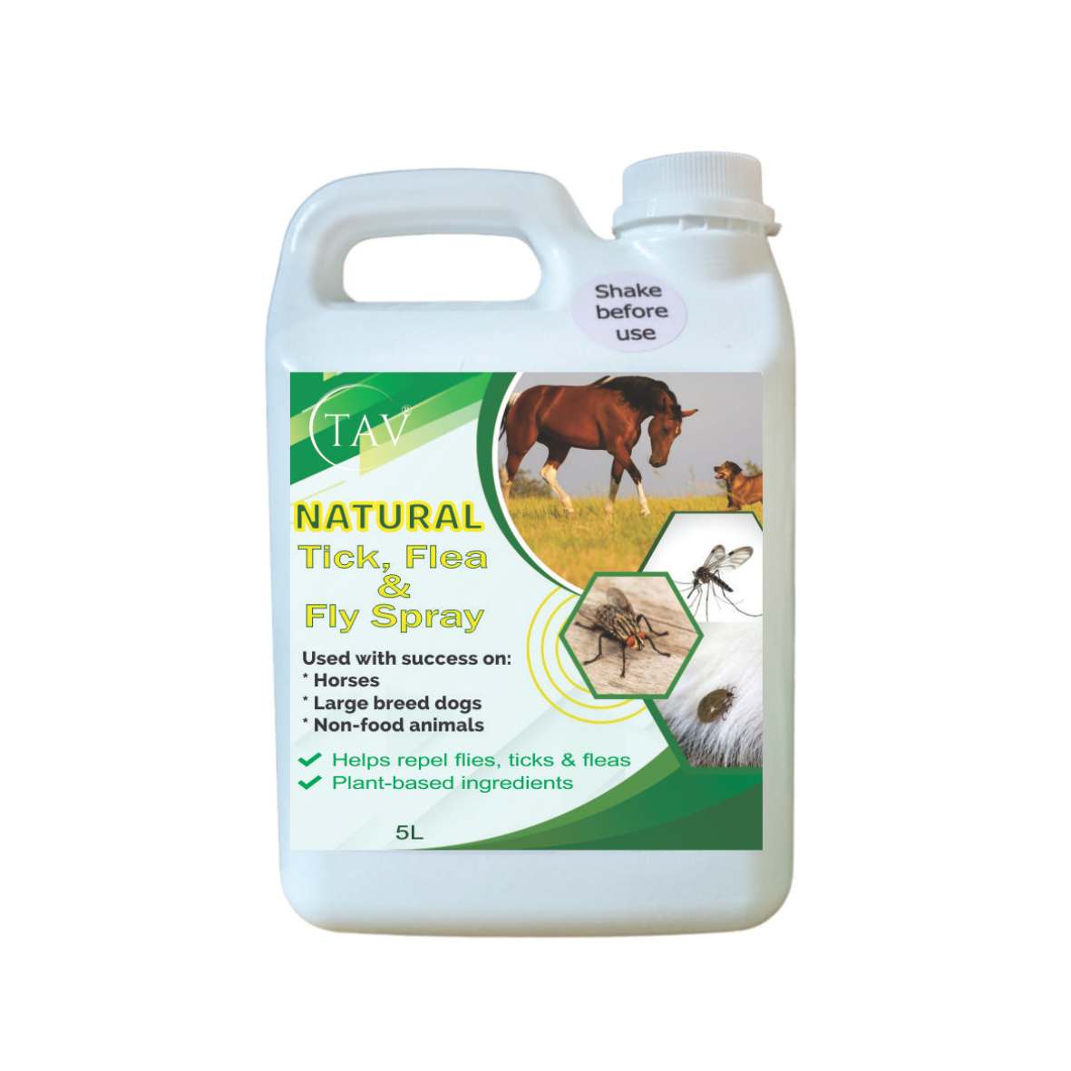 Large Animal Tick, Flea and Fly spray